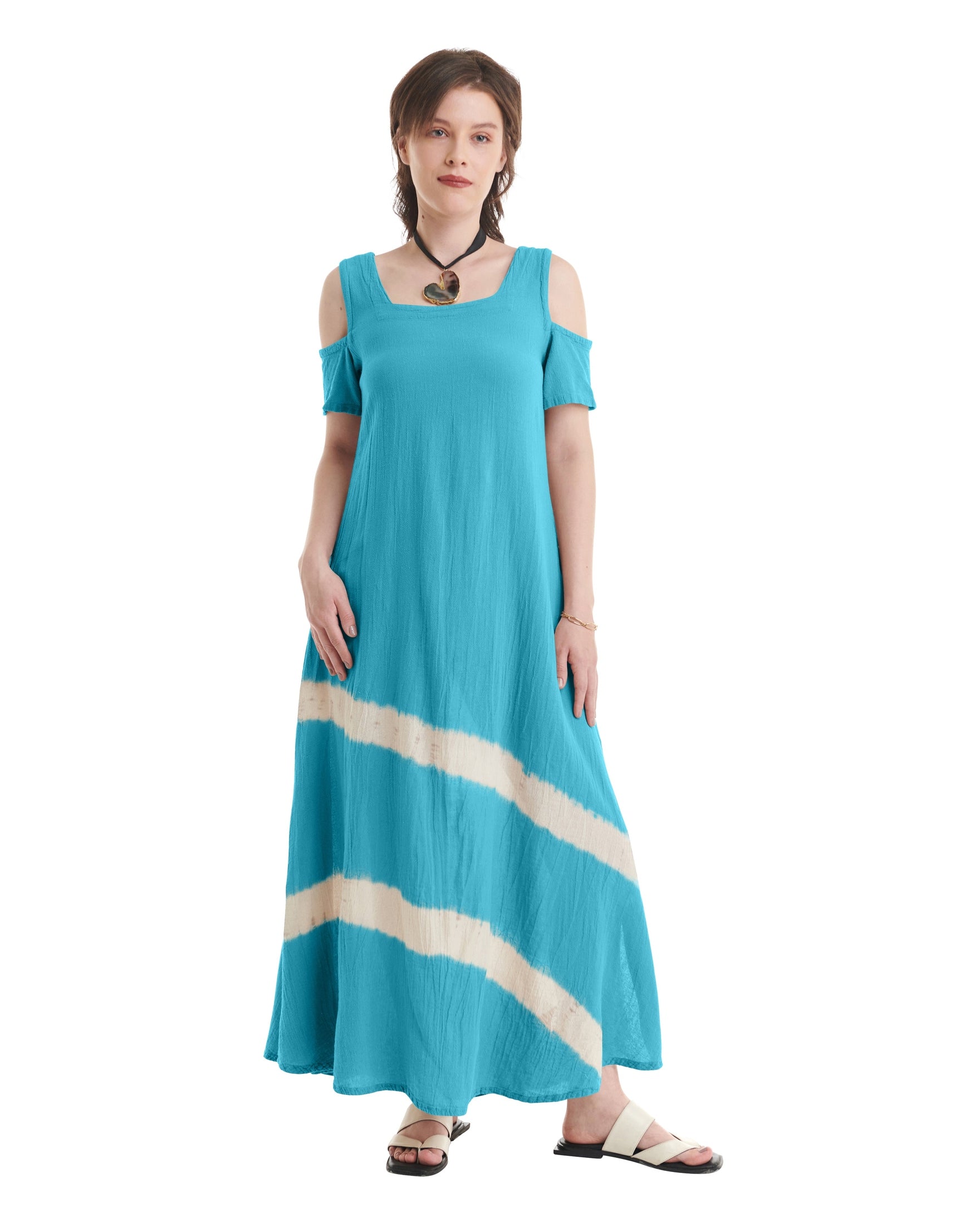 Dana-Wave Cotton Gauze Dress - New-Oh My Gauze