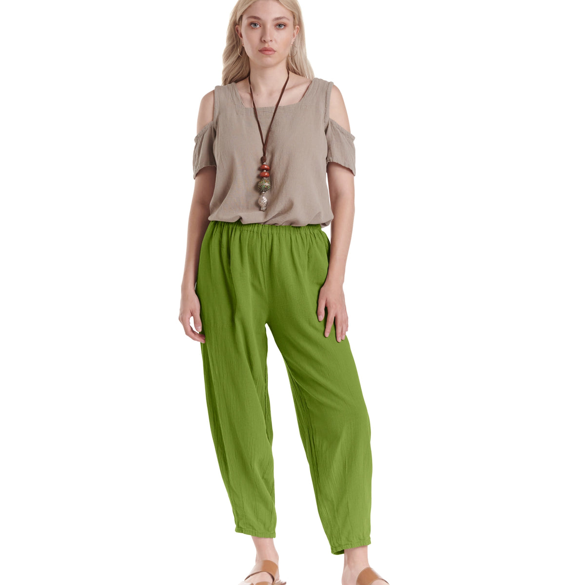 Dart Cotton Gauze Pants | Oh My Gauze!