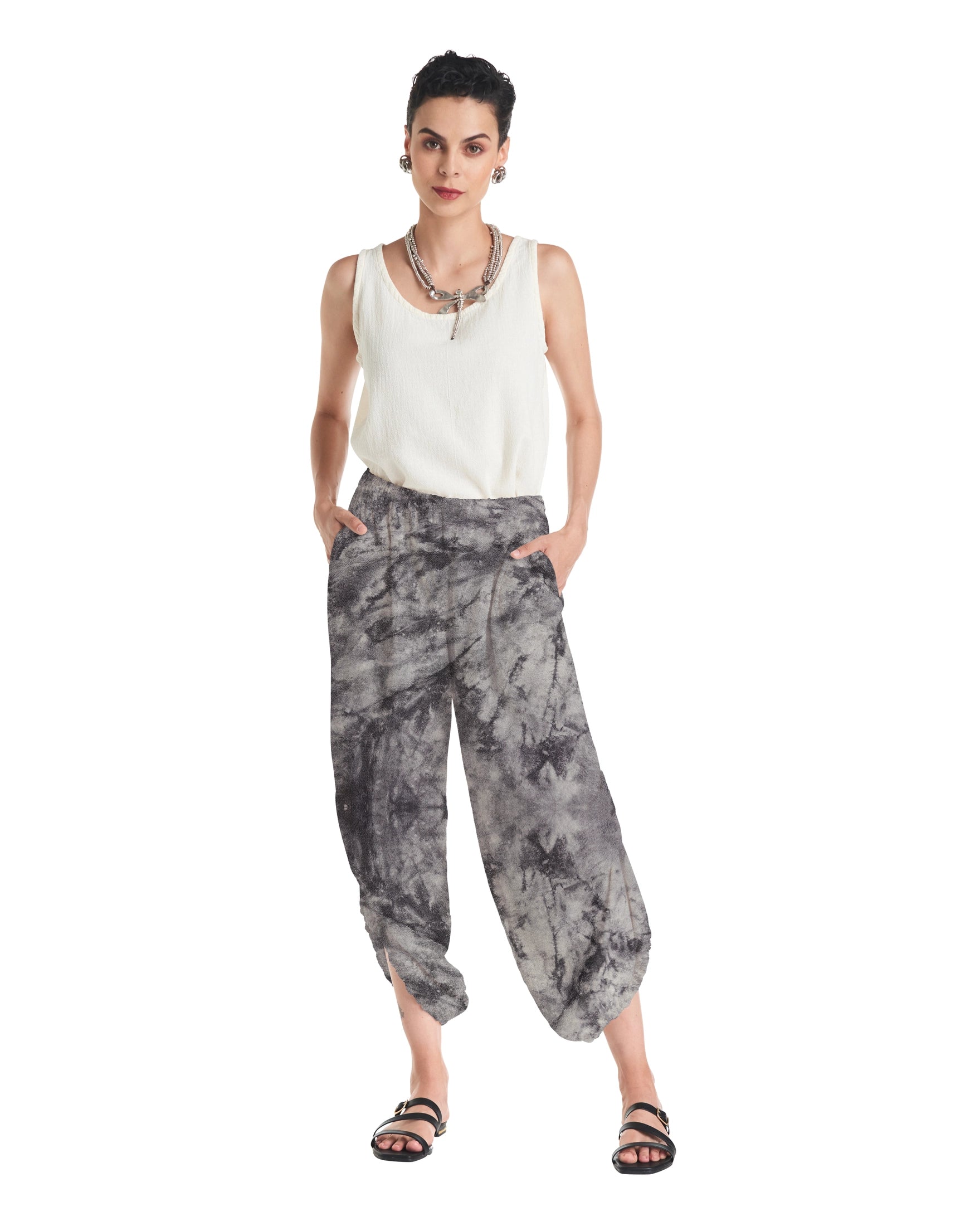 Dash Cotton Gauze Pants-Oh My Gauze