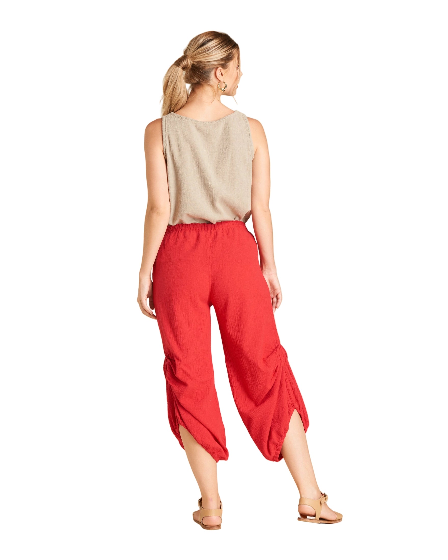 Dash Cotton Gauze Pants-Oh My Gauze