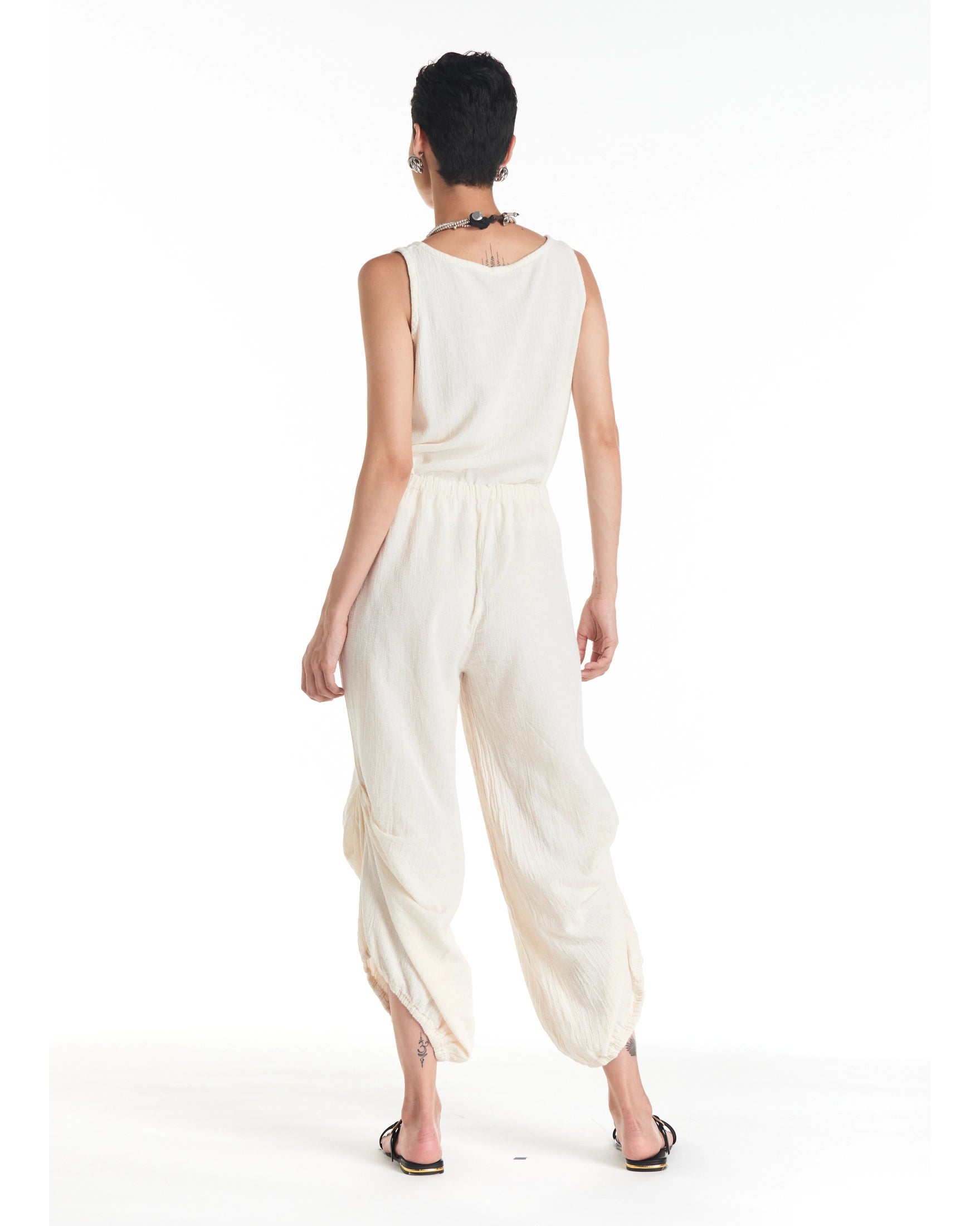 Dash Cotton Gauze Pants-Oh My Gauze