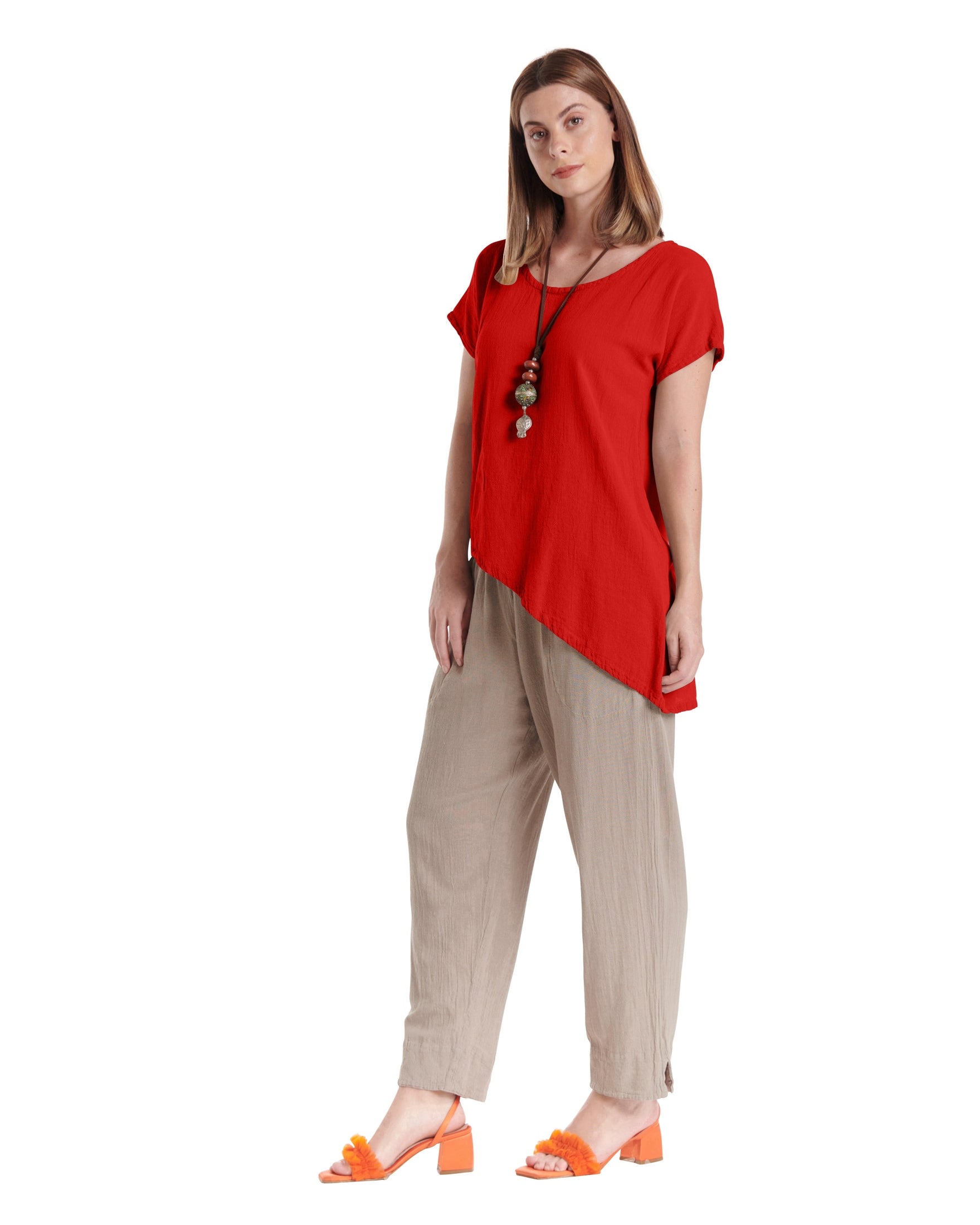 Daytona Cotton Gauze Blouse-Oh My Gauze