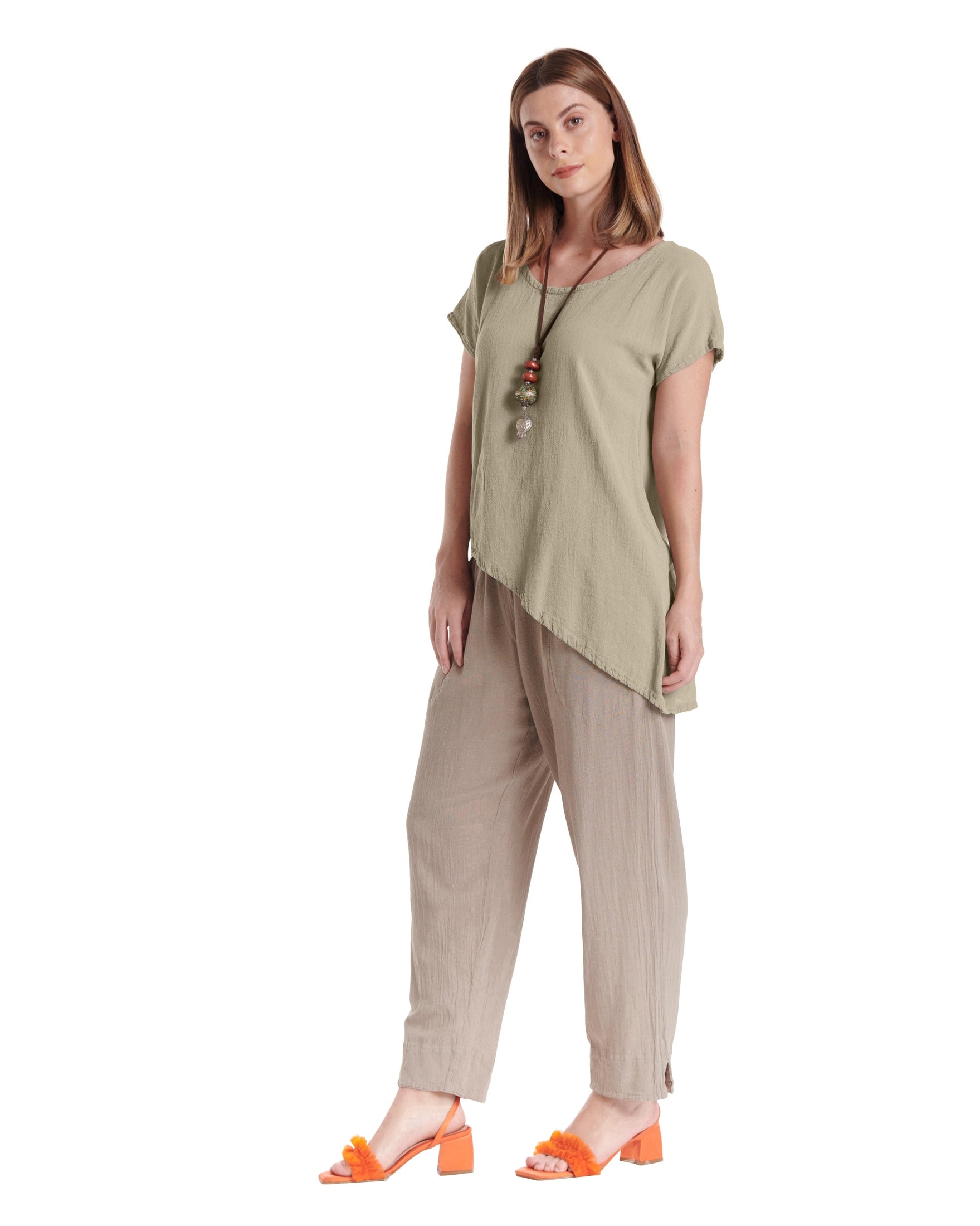 Daytona Cotton Gauze Blouse-Oh My Gauze