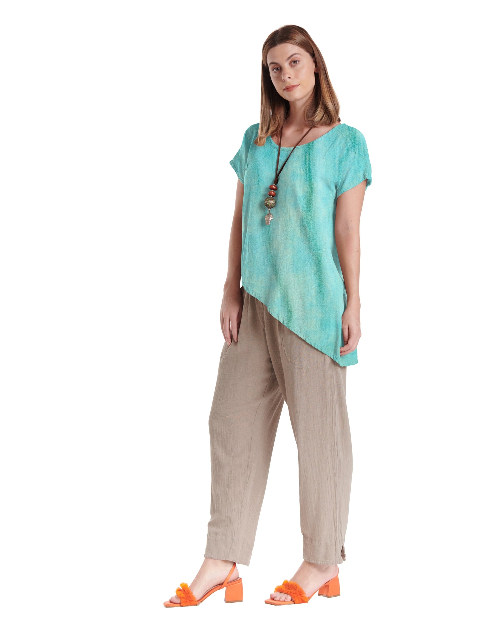Daytona Cotton Gauze Blouse-Oh My Gauze