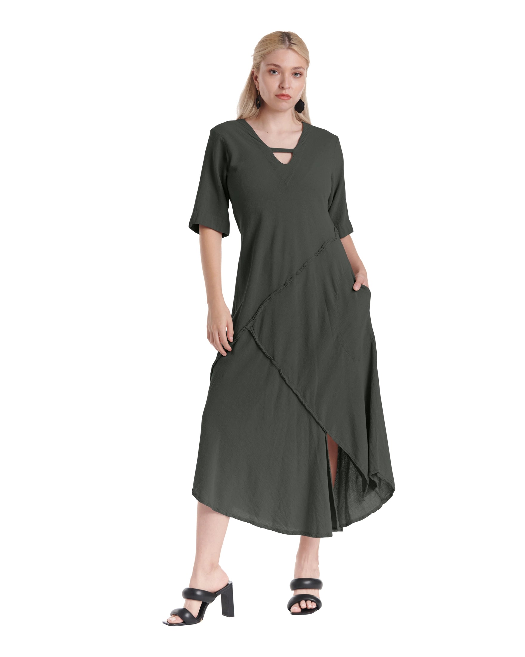 Dazzle Cotton Gauze Dress – New Arrival-Oh My Gauze