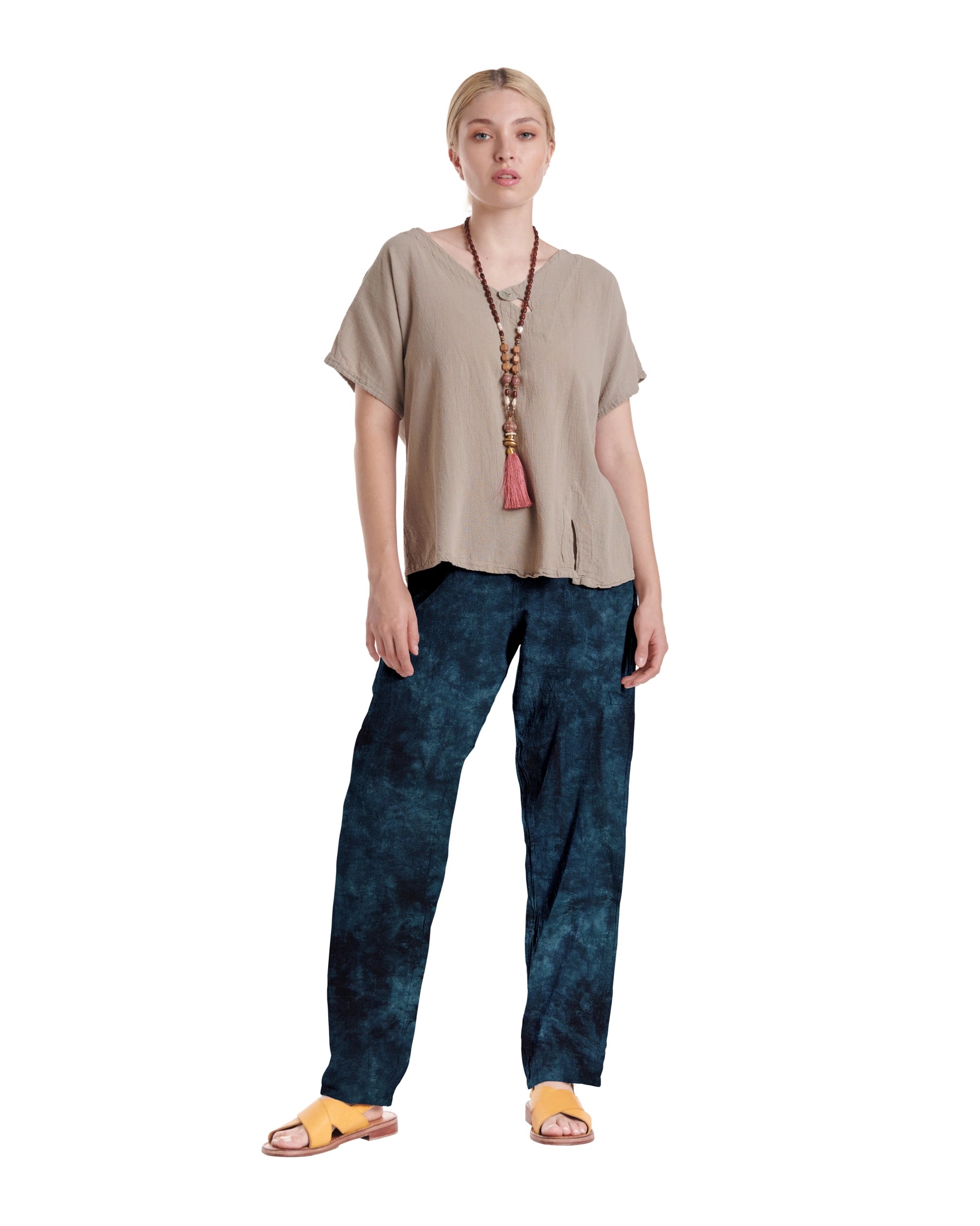 Dolphin Cotton Gauze Pants-Oh My Gauze