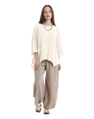 Eclipse Cotton Gauze Blouse-Oh My Gauze