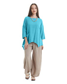 Eclipse Cotton Gauze Blouse-Oh My Gauze