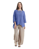 Eclipse Cotton Gauze Blouse-Oh My Gauze