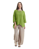 Eclipse Cotton Gauze Blouse-Oh My Gauze