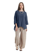 Eclipse Cotton Gauze Blouse-Oh My Gauze