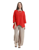 Eclipse Cotton Gauze Blouse-Oh My Gauze