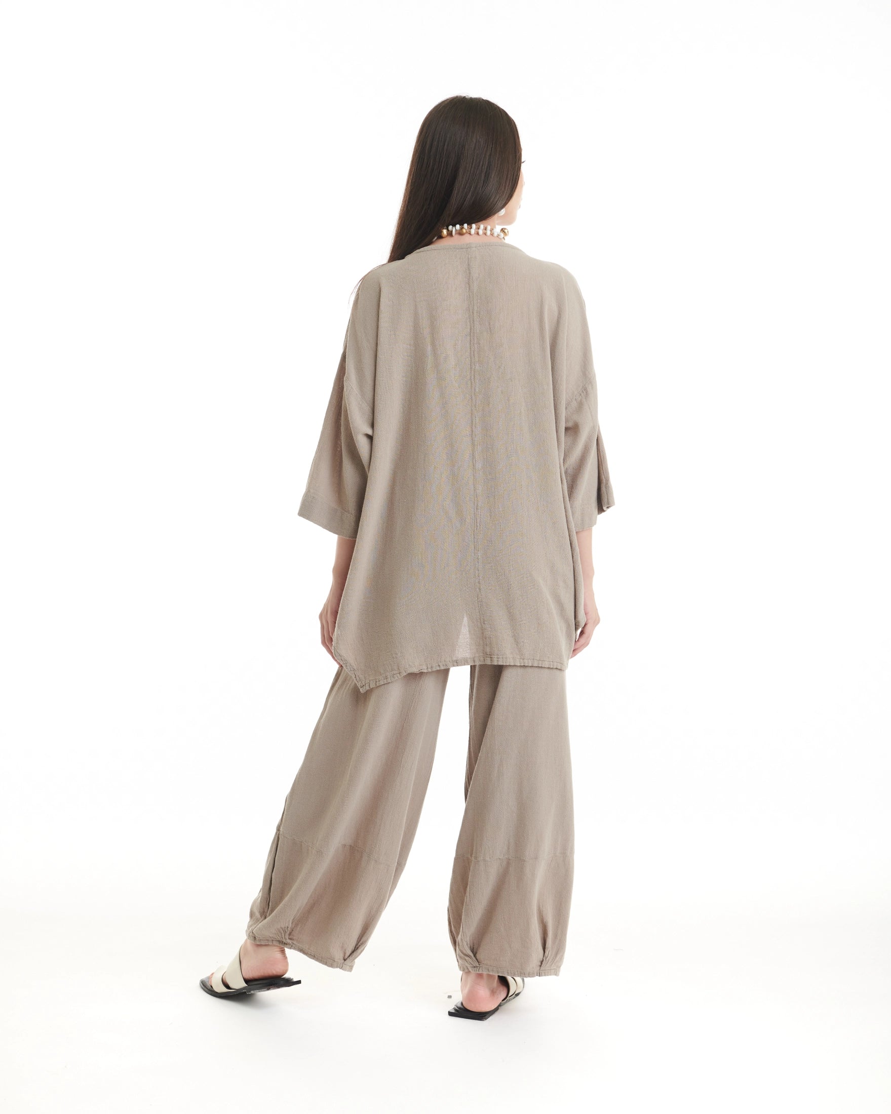 Eclipse Cotton Gauze Blouse - New-Oh My Gauze