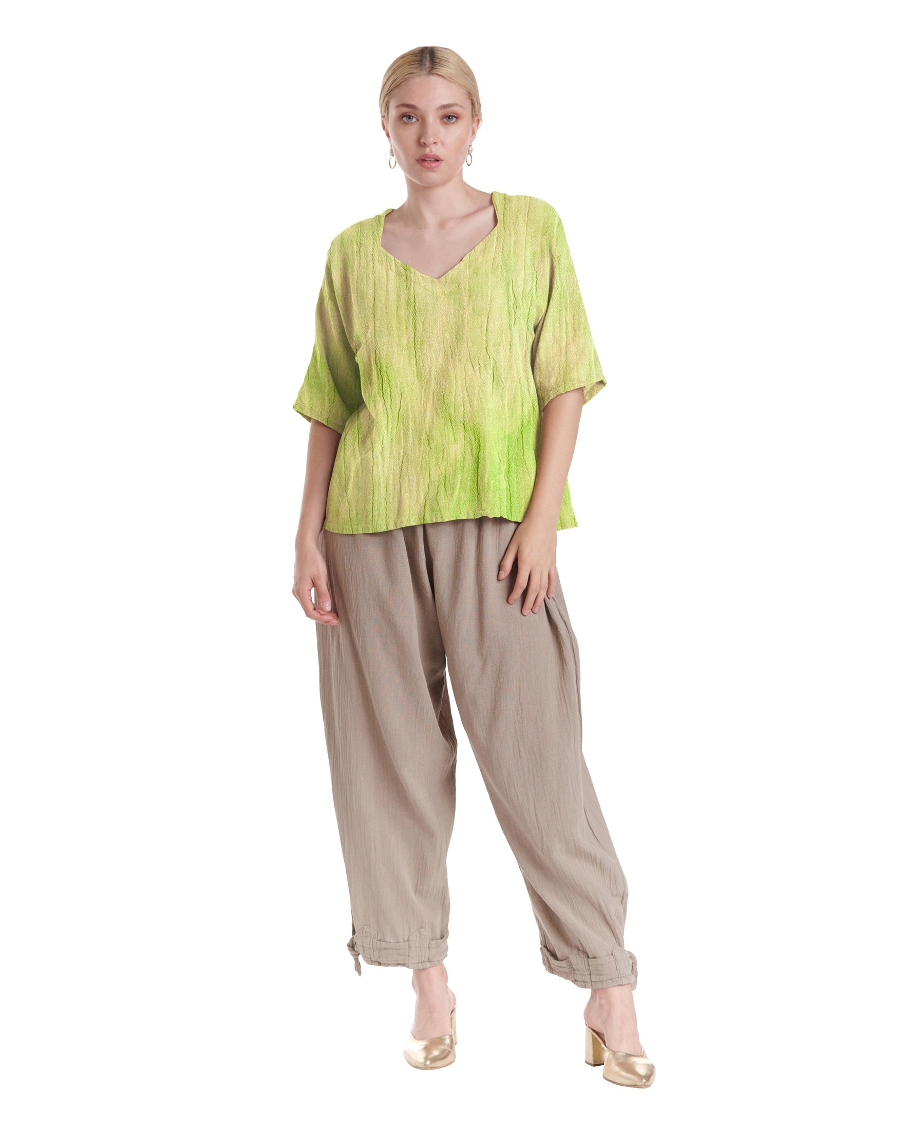 Erin Cotton Gauze Blouse-Oh My Gauze