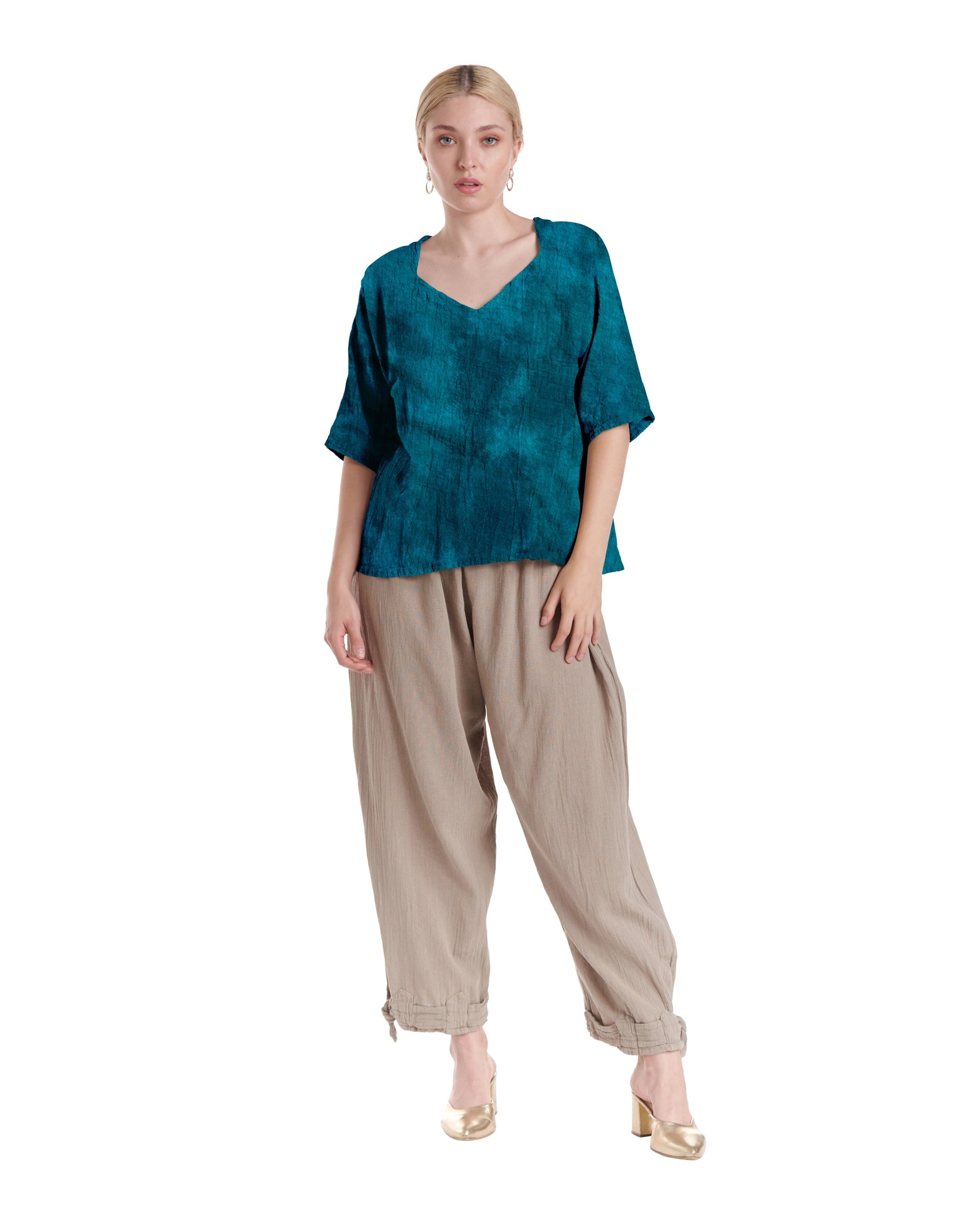 Erin Cotton Gauze Blouse-Oh My Gauze