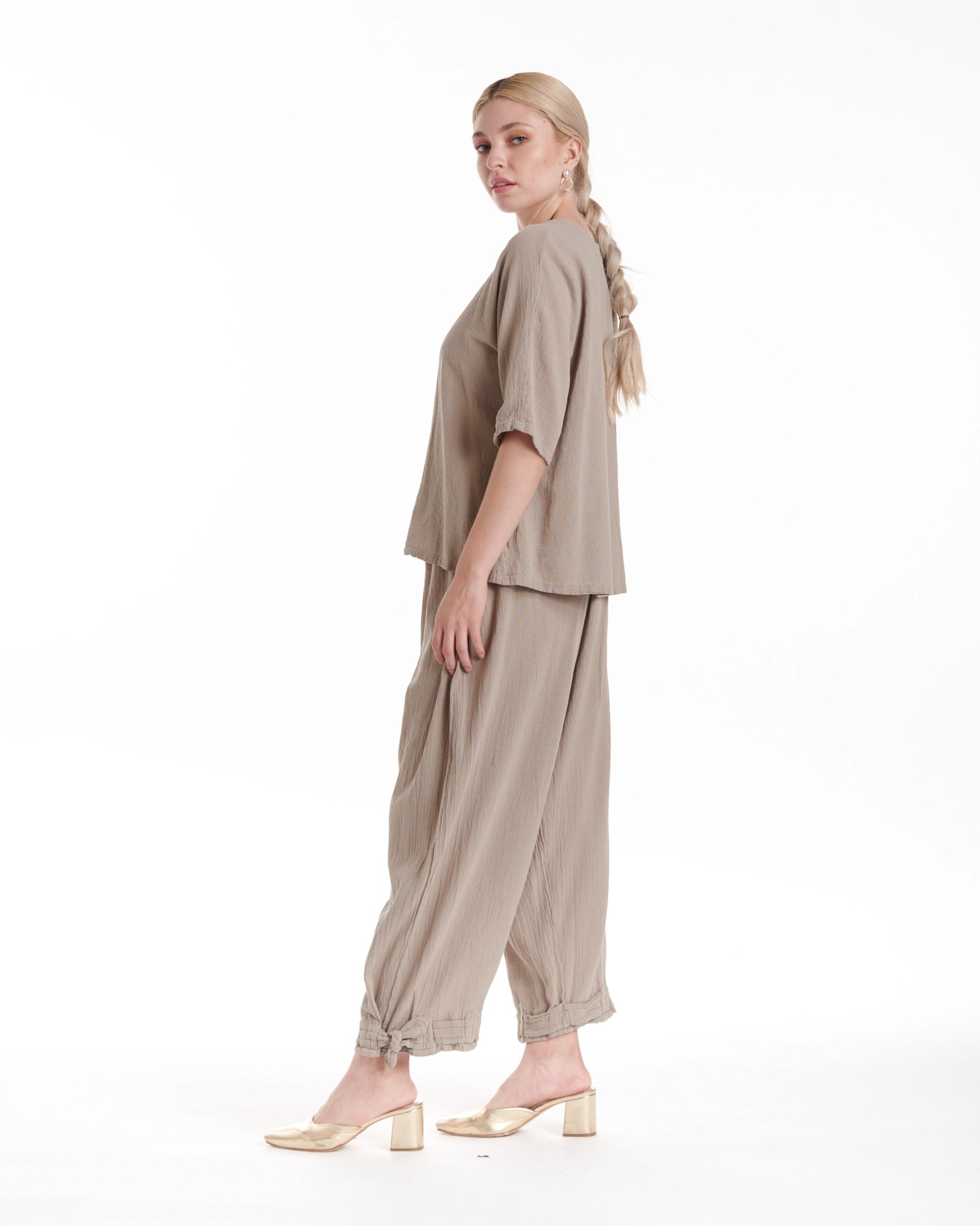 Erin Cotton Gauze Blouse-Oh My Gauze