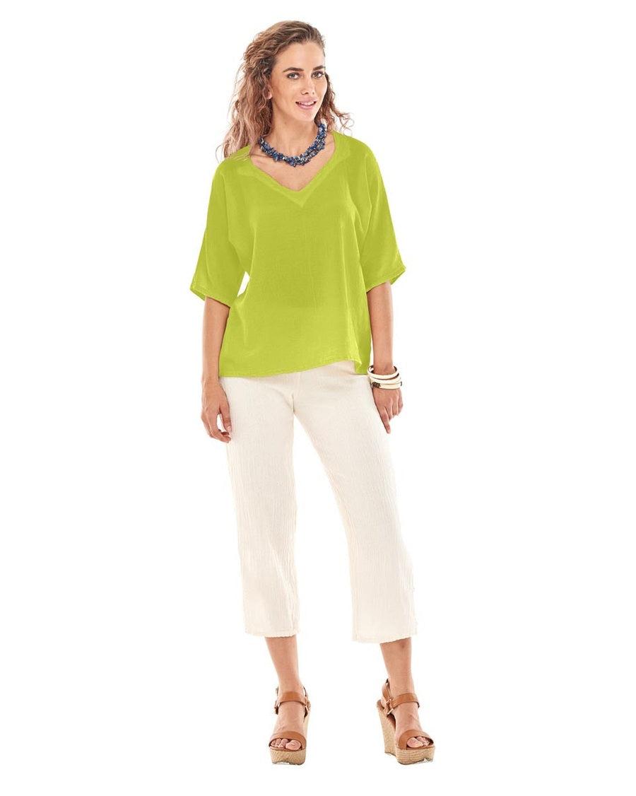 Erin Cotton Gauze Blouse-Oh My Gauze