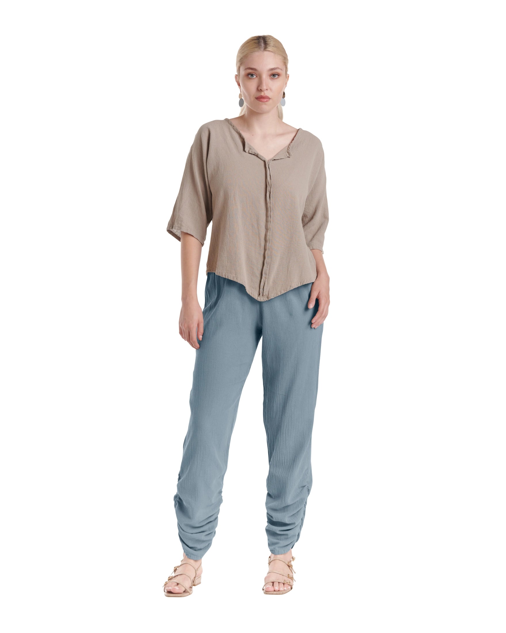 Essie Cotton Gauze Pants-Oh My Gauze