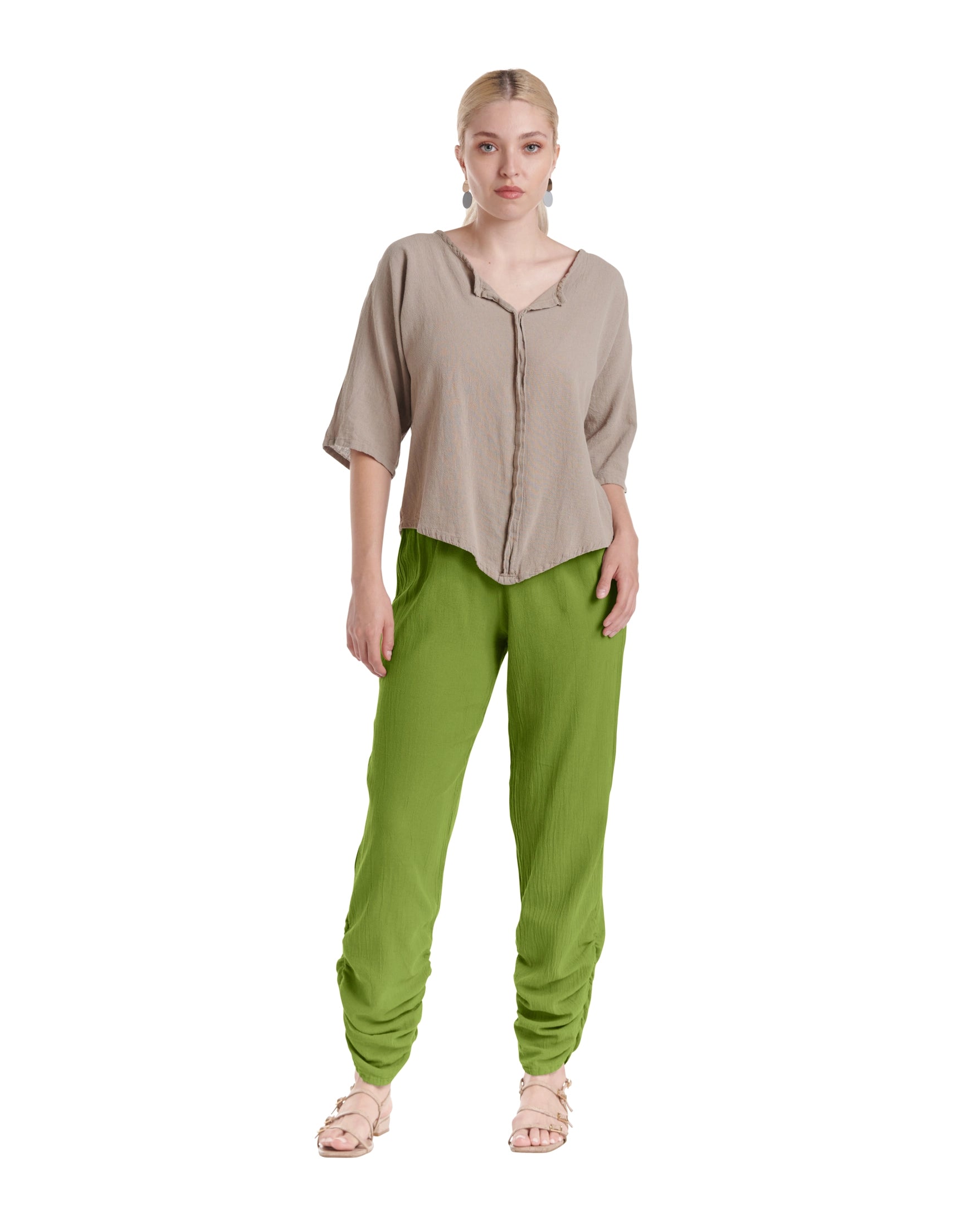 Essie Cotton Gauze Pants-Oh My Gauze