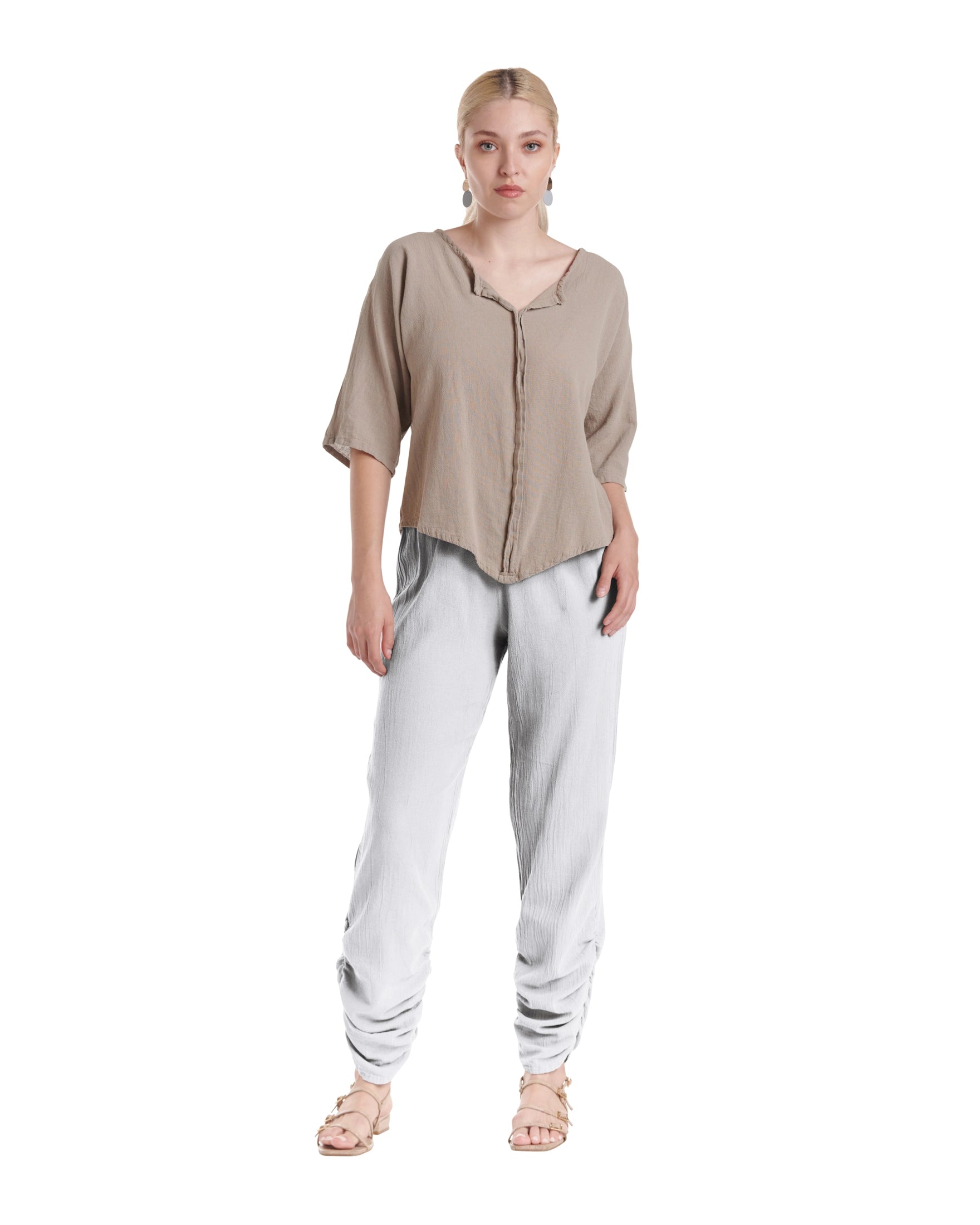 Essie Cotton Gauze Pants-Oh My Gauze