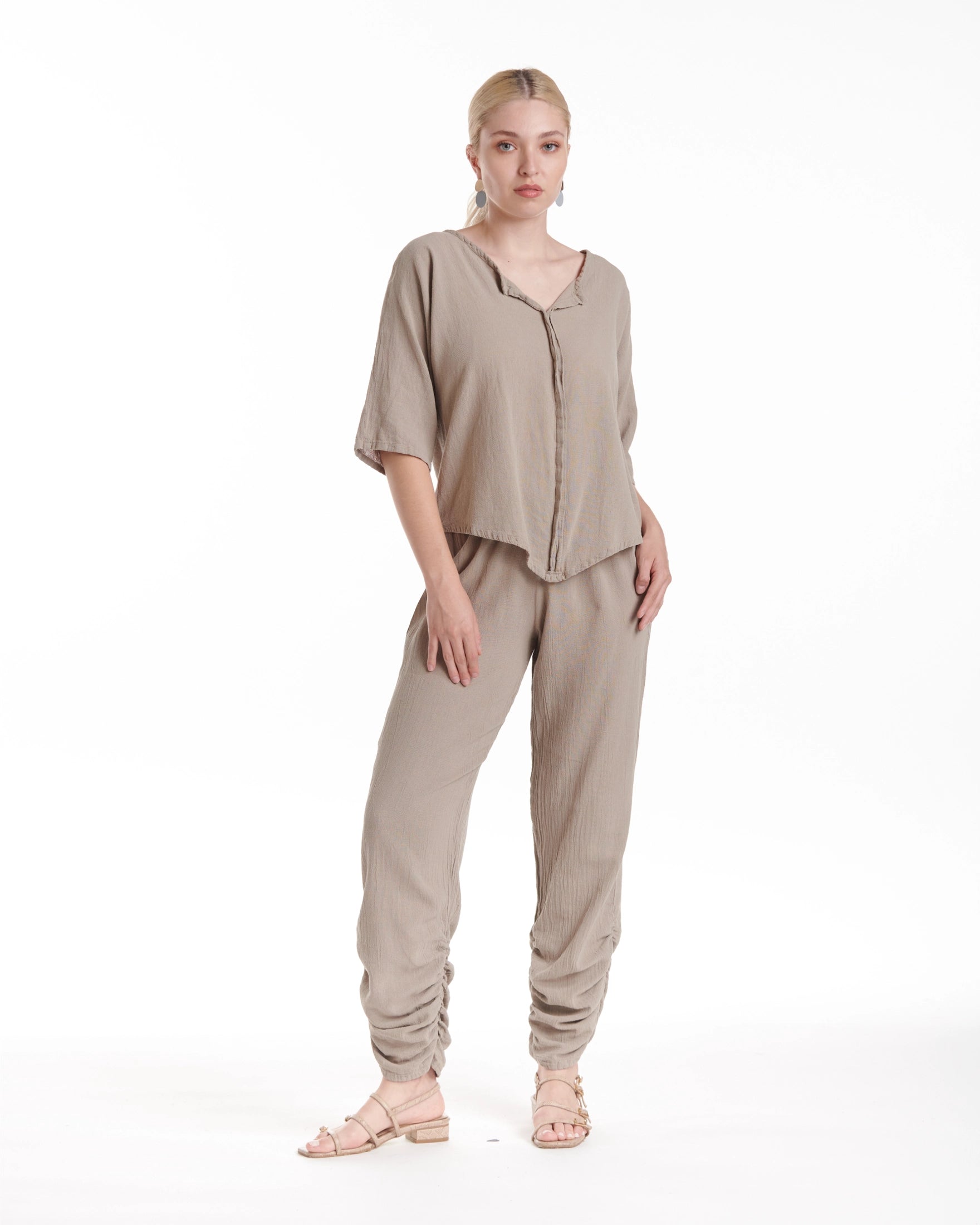 Essie Cotton Gauze Pants-Oh My Gauze