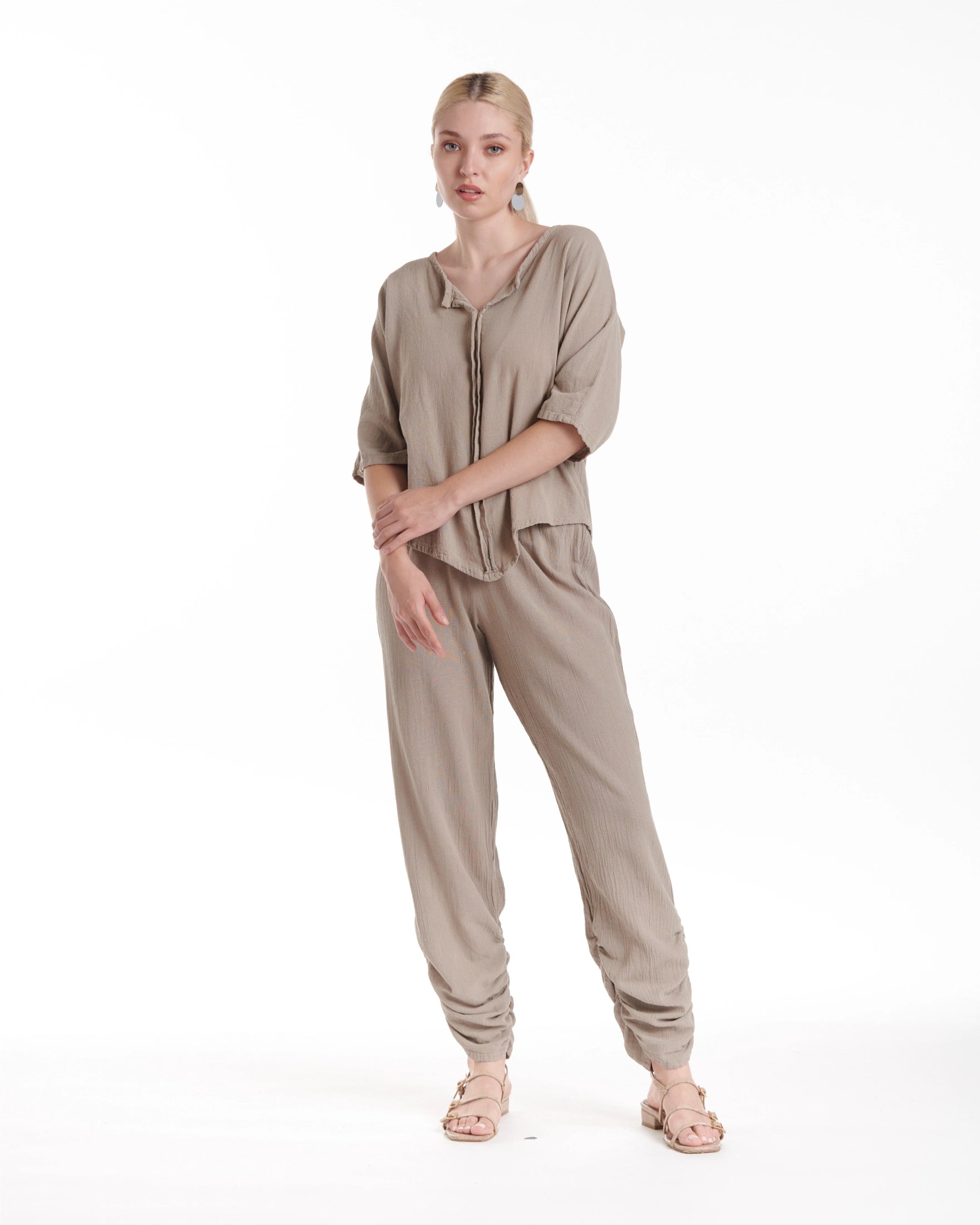 Essie Cotton Gauze Pants-Oh My Gauze