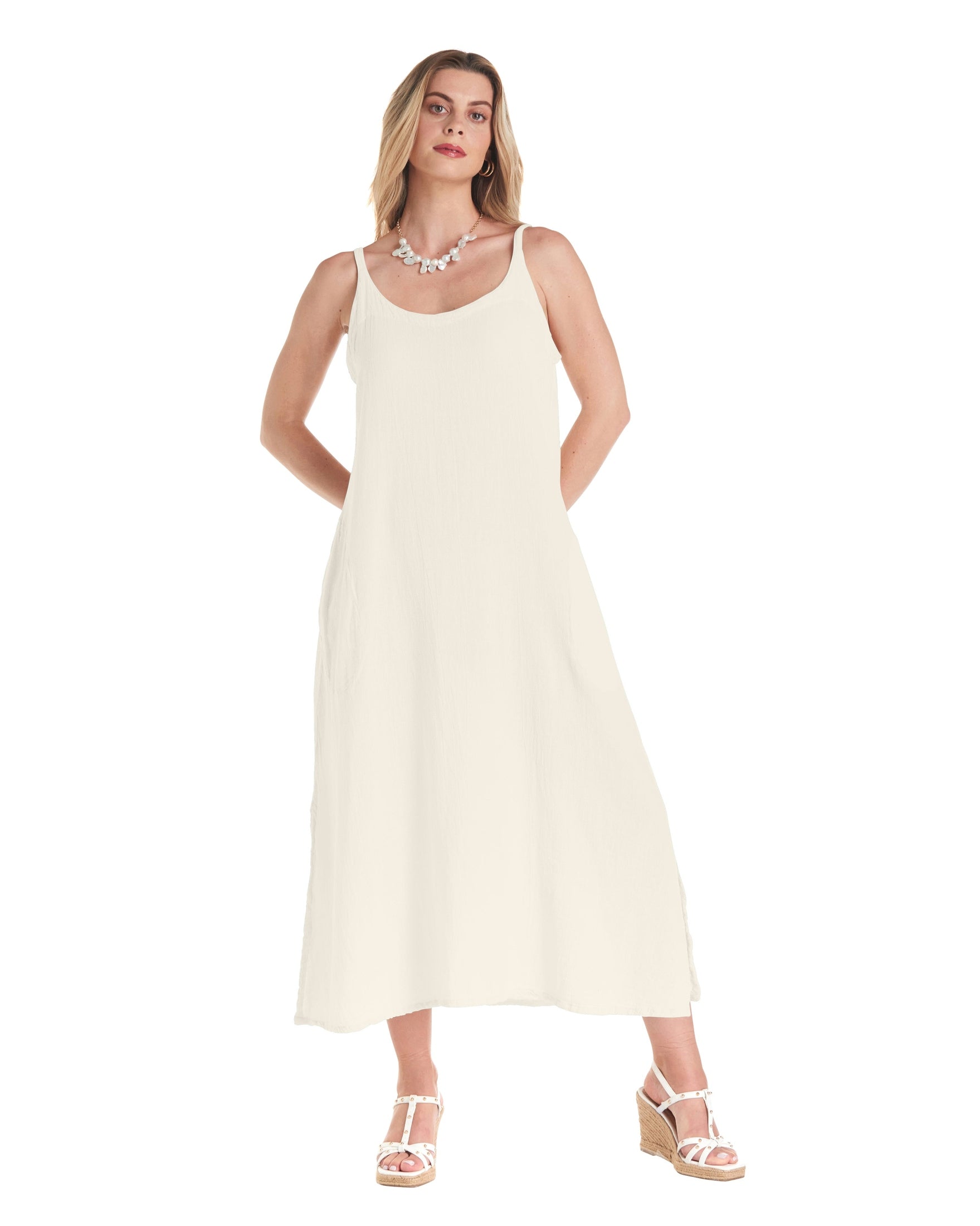 Fiji Cotton Gauze Dress-Oh My Gauze