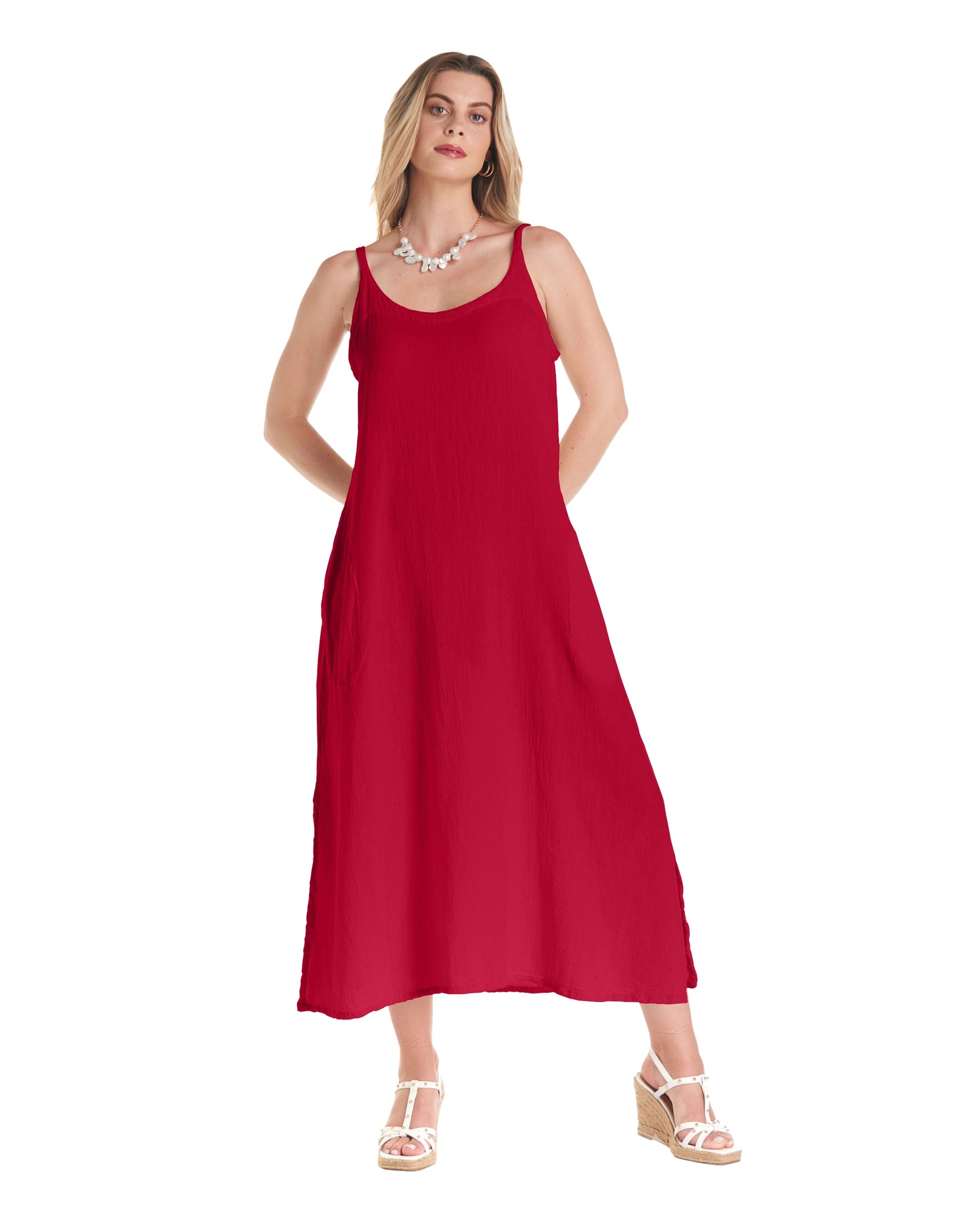 Fiji Cotton Gauze Dress-Oh My Gauze