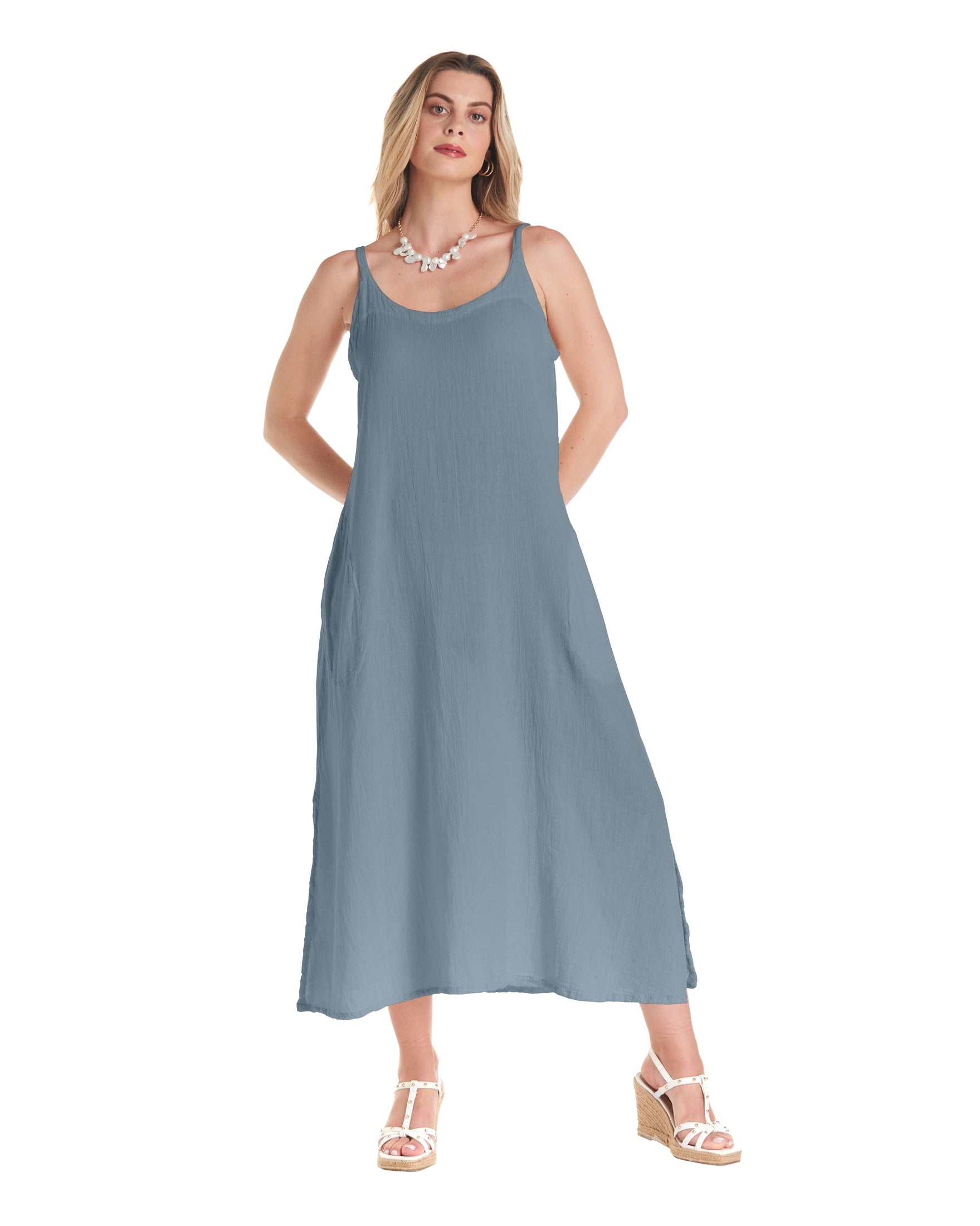 Fiji Cotton Gauze Dress-Oh My Gauze