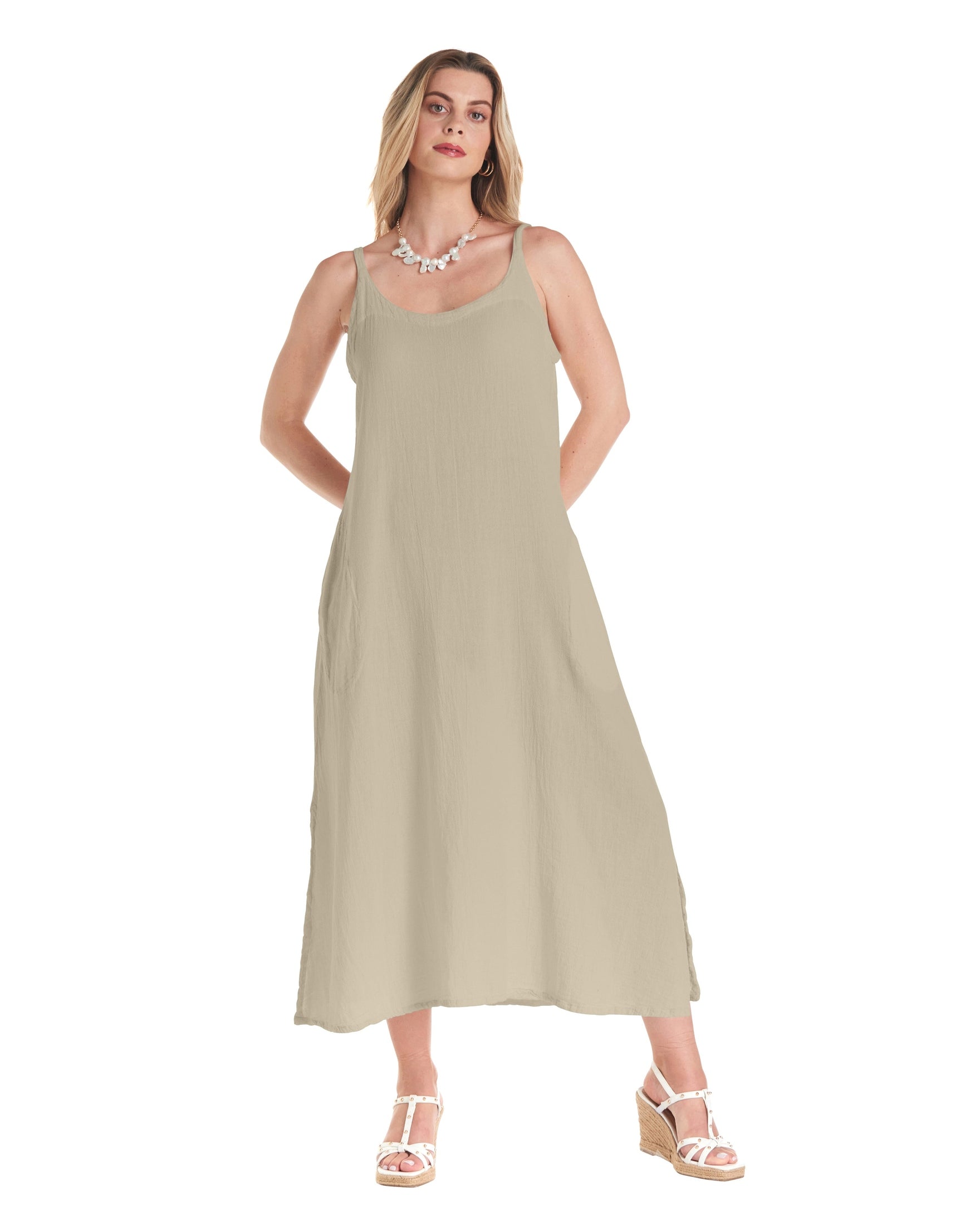 Fiji Cotton Gauze Dress-Oh My Gauze