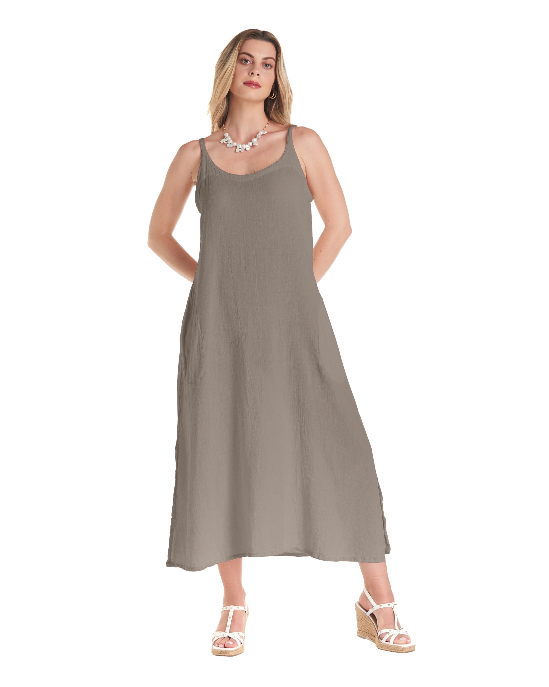 Fiji Cotton Gauze Dress-Oh My Gauze