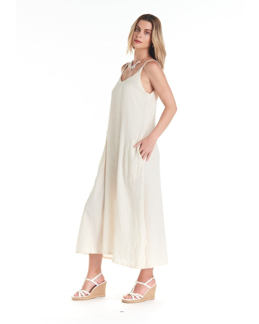 Fiji Cotton Gauze Dress-Oh My Gauze