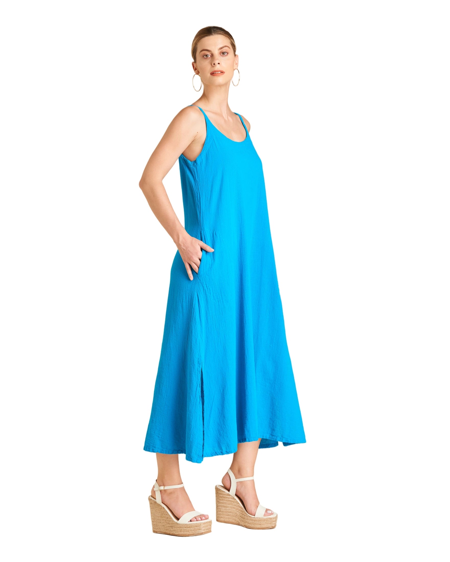 Fiji Cotton Gauze Dress-Oh My Gauze