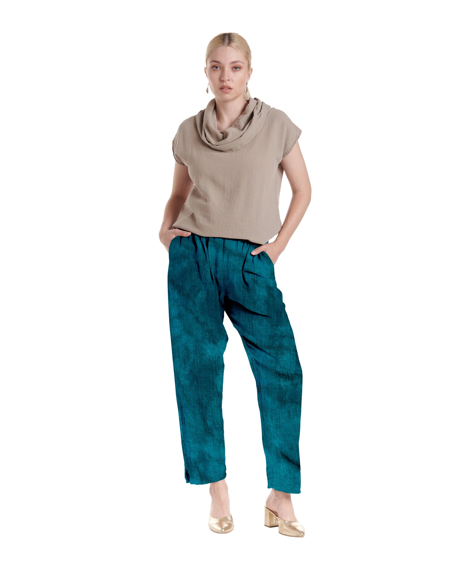 Fiona Cotton Gauze Pants-Oh My Gauze