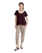 Flipper Cotton Gauze Blouse-Oh My Gauze