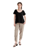 Flipper Cotton Gauze Blouse-Oh My Gauze