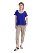 Flipper Cotton Gauze Blouse-Oh My Gauze