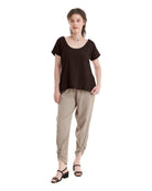 Flipper Cotton Gauze Blouse-Oh My Gauze