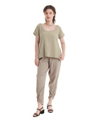 Flipper Cotton Gauze Blouse-Oh My Gauze