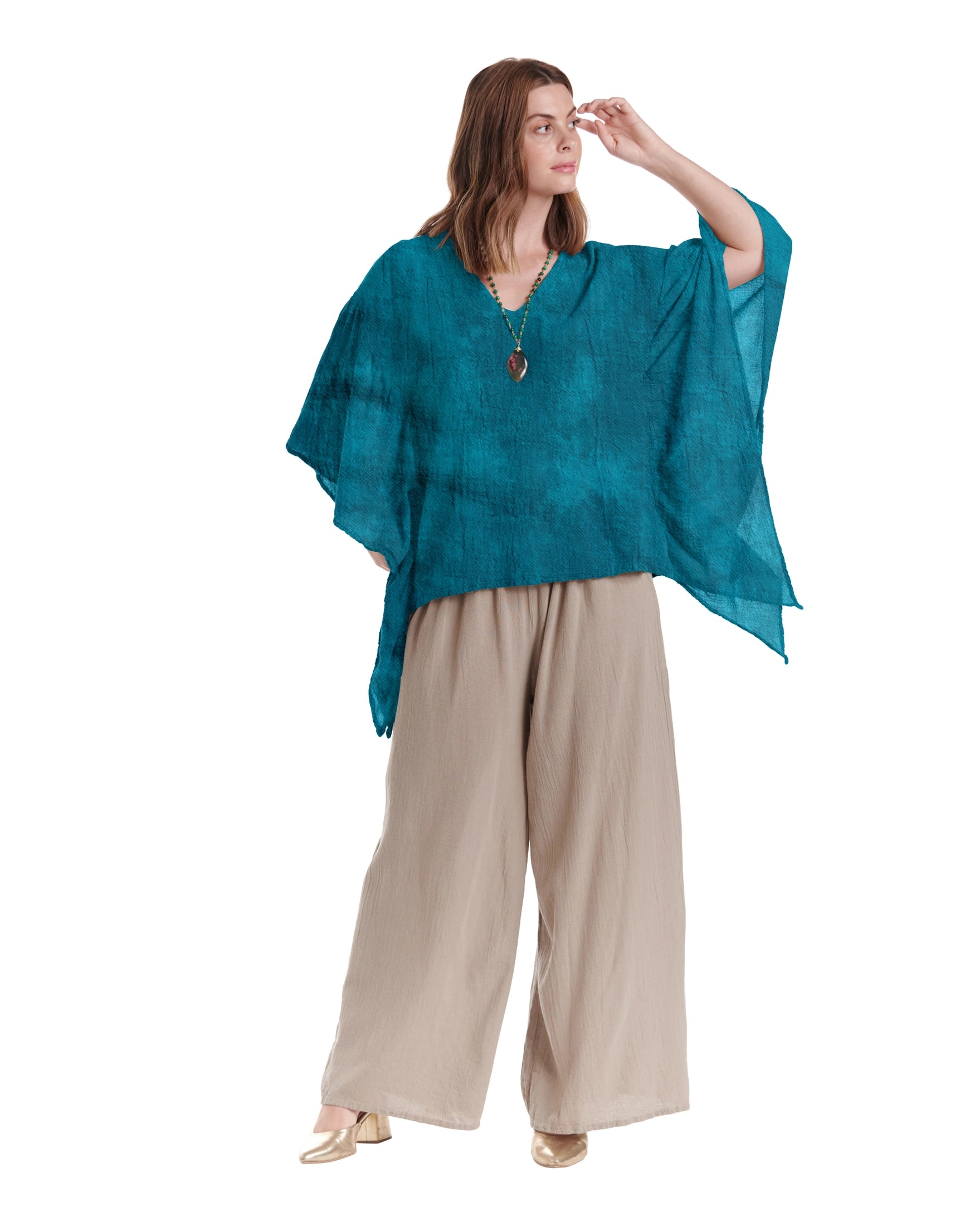 Flutter Cotton Gauze Blouse – New Arrival-Oh My Gauze