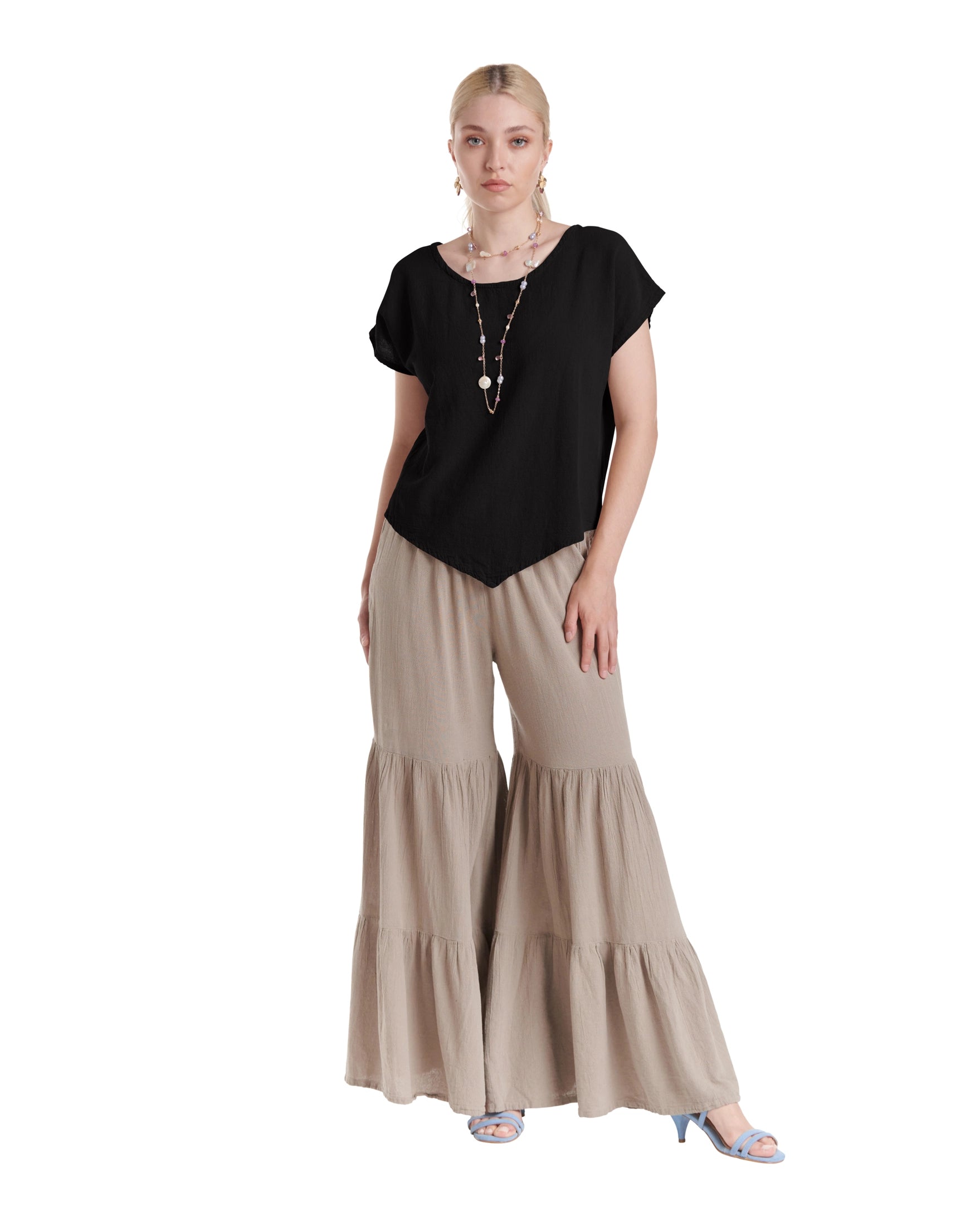 Grace Cotton Gauze Blouse-Oh My Gauze