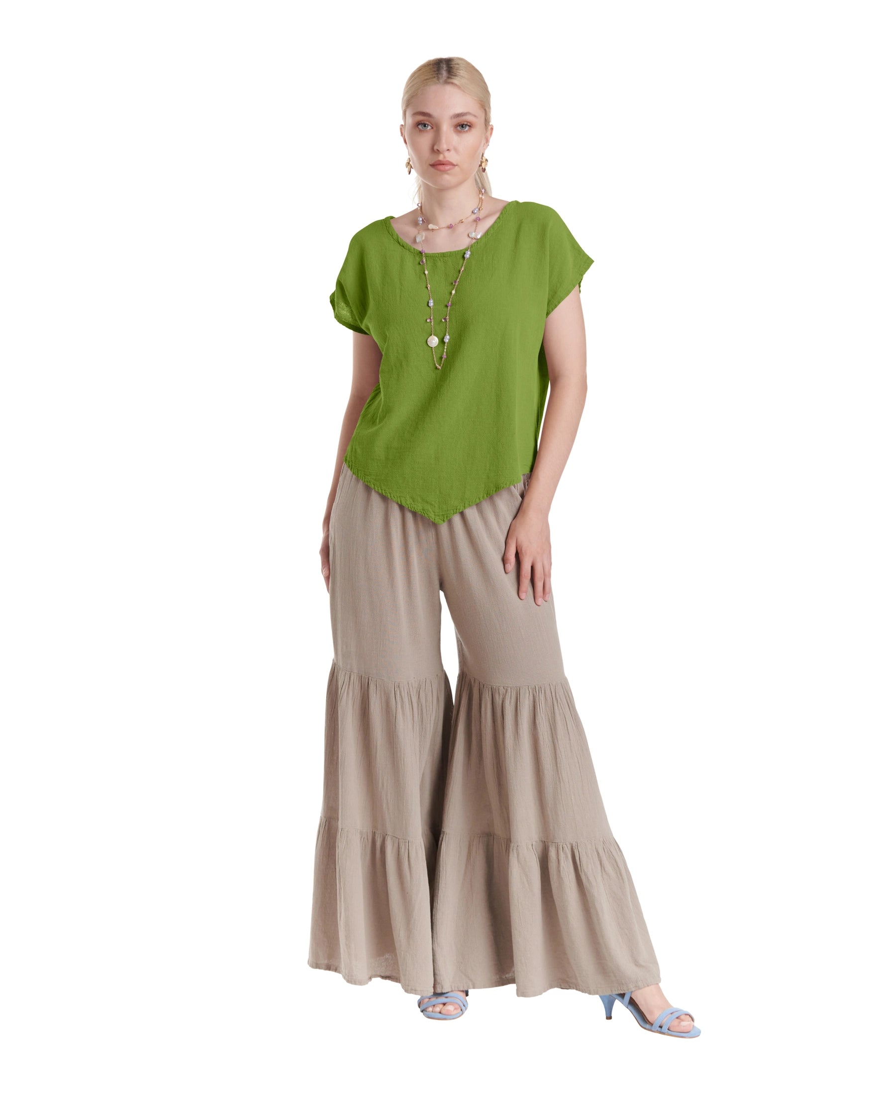 Grace Cotton Gauze Blouse-Oh My Gauze