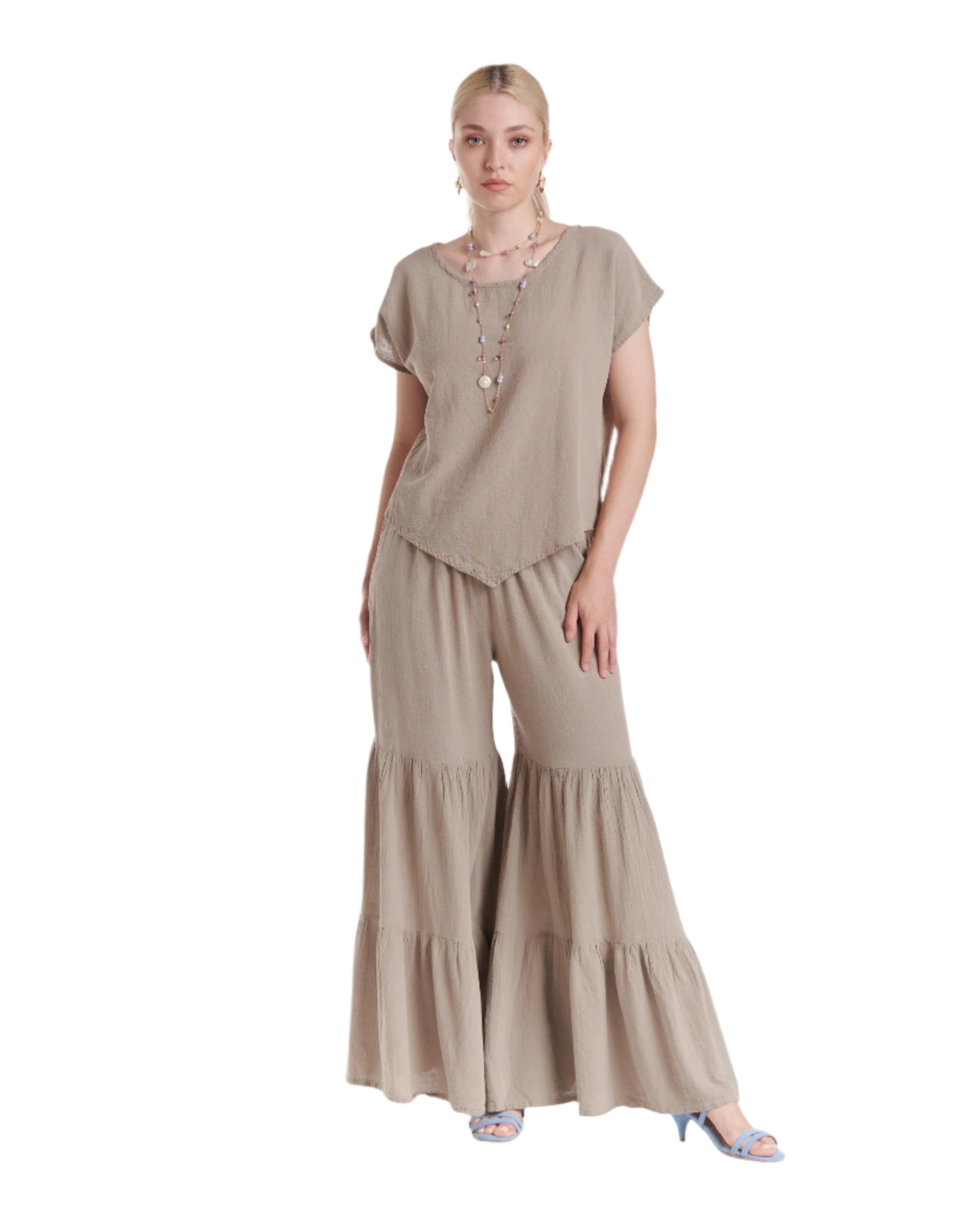 Grace Cotton Gauze Blouse-Oh My Gauze