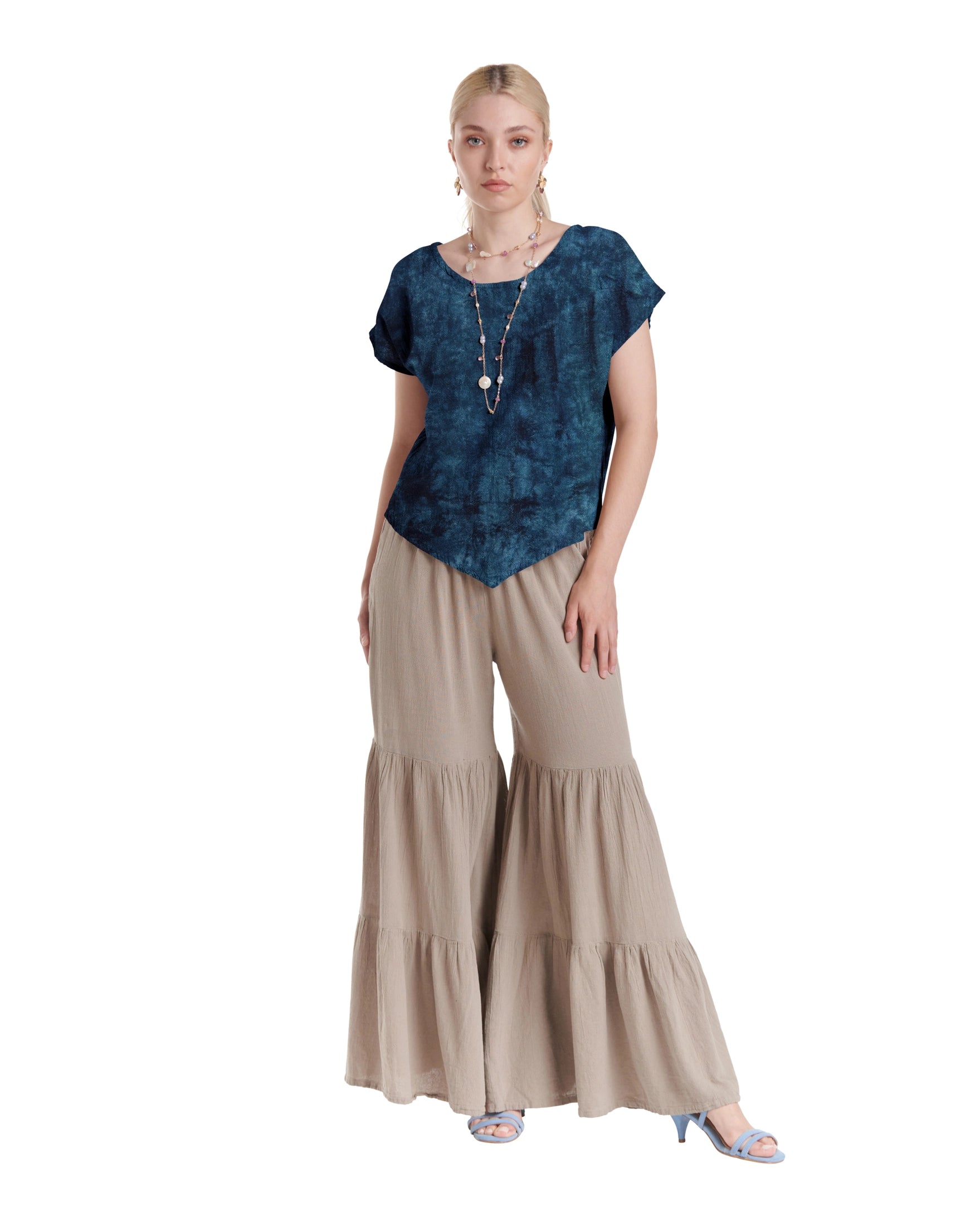 Grace Cotton Gauze Blouse-Oh My Gauze