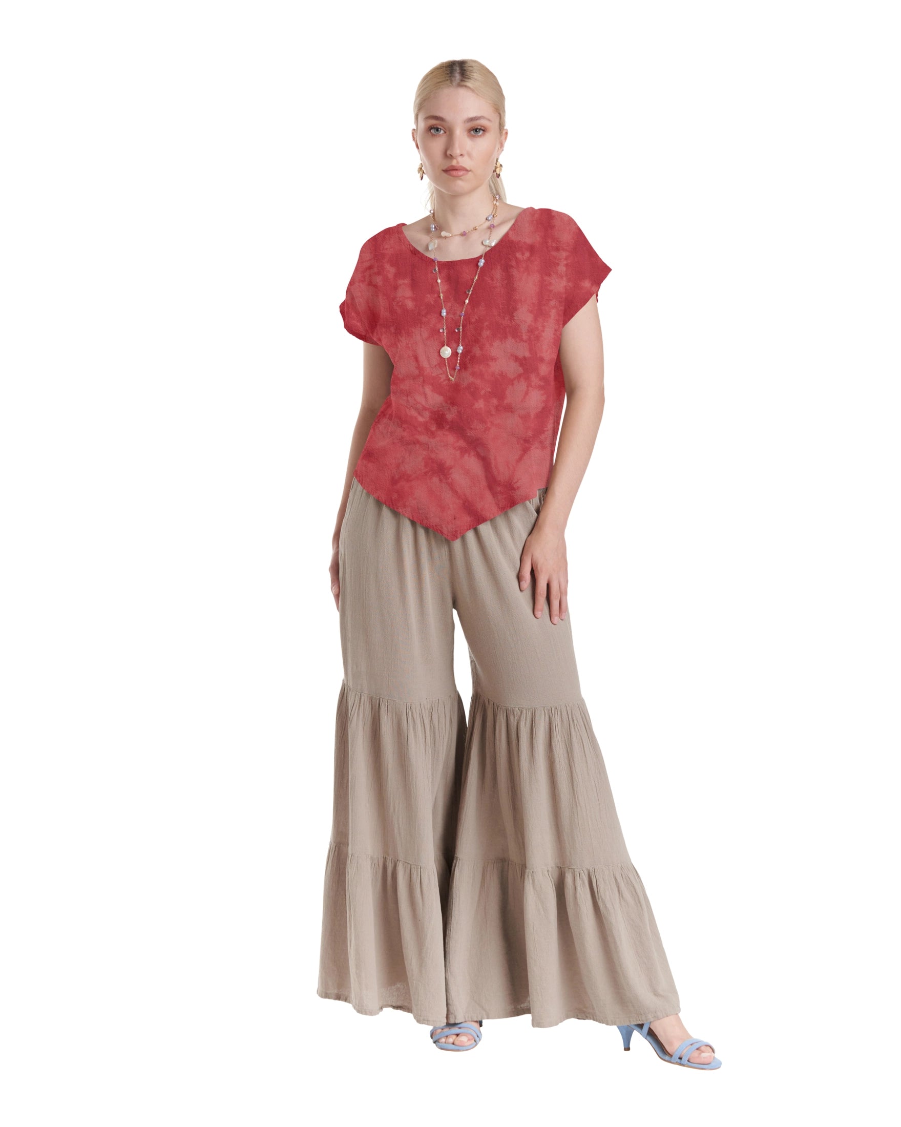 Grace Cotton Gauze Blouse-Oh My Gauze