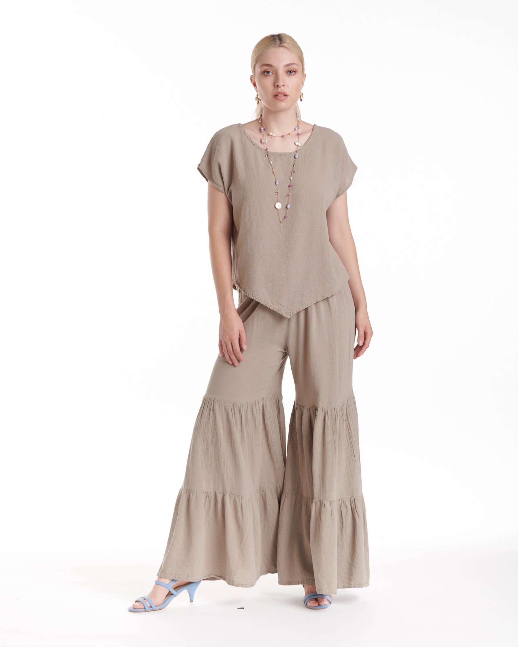 Grace Cotton Gauze Blouse-Oh My Gauze