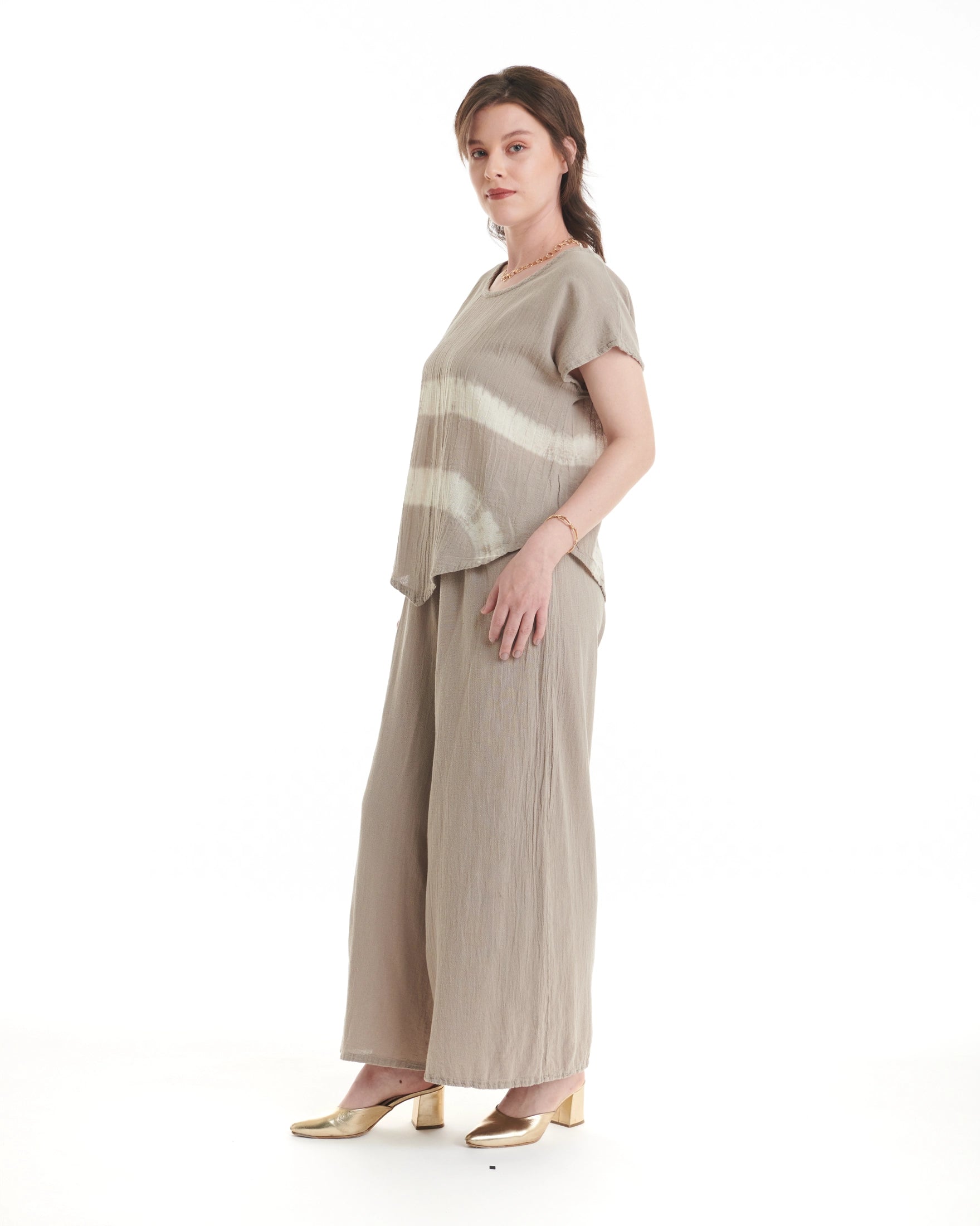 Grace-Wave Cotton Gauze Blouse - New-Oh My Gauze