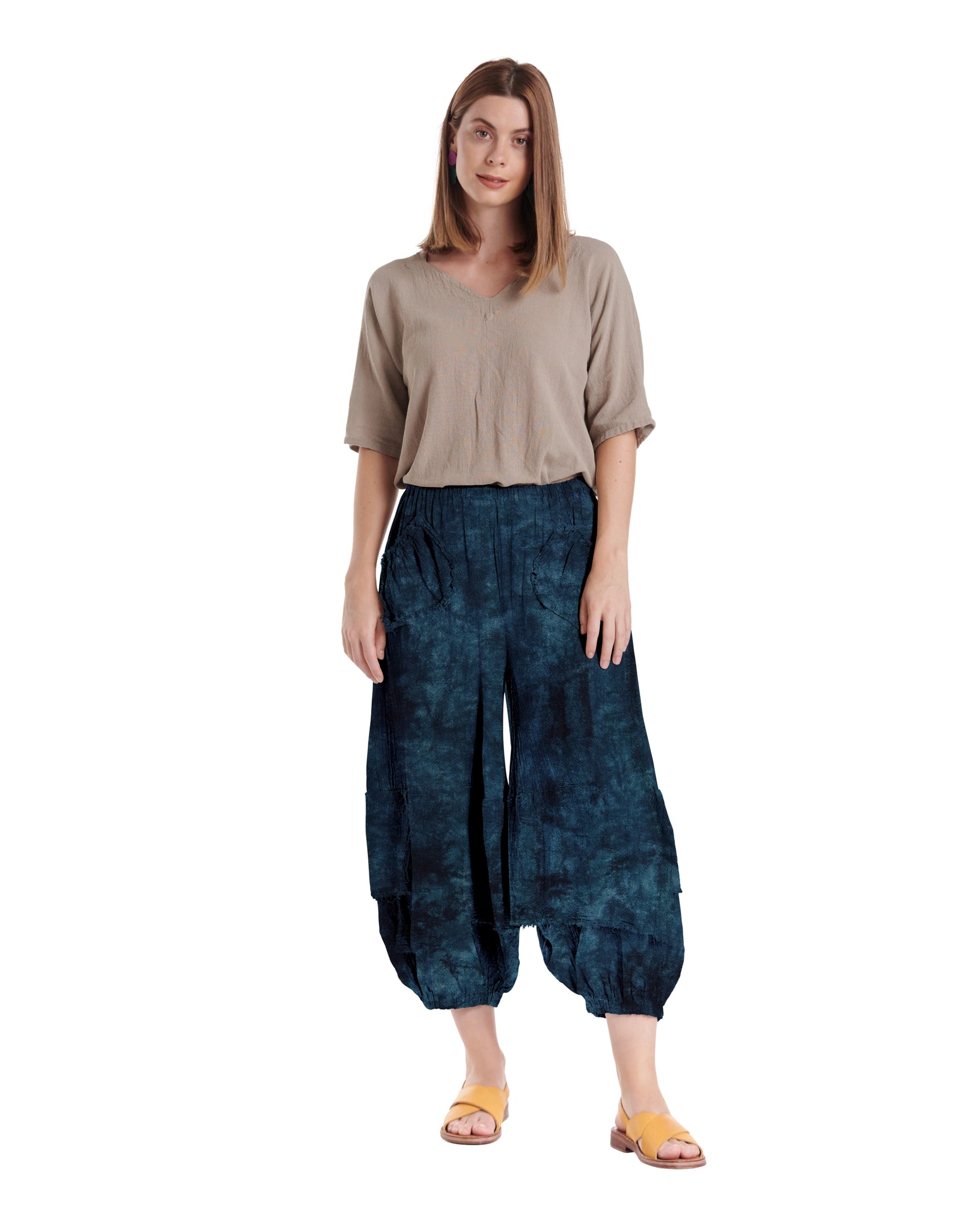 Guchi Cotton Gauze Pants-Oh My Gauze