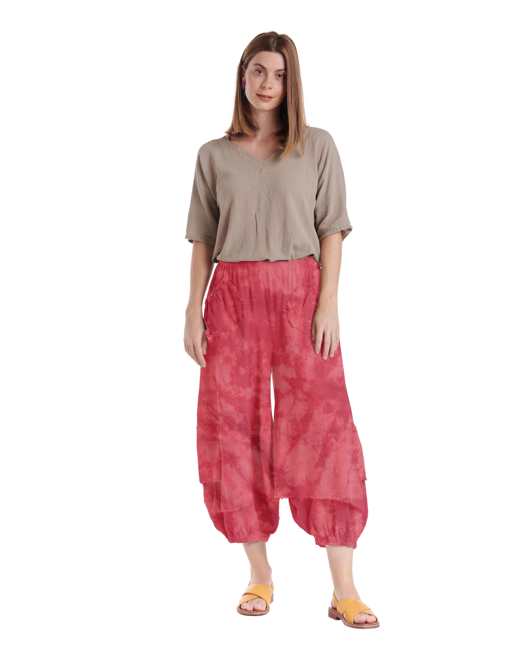 Guchi Cotton Gauze Pants-Oh My Gauze