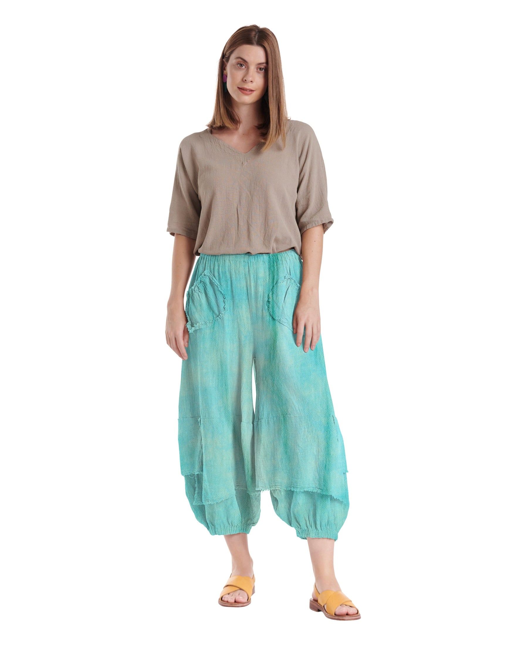 Guchi Cotton Gauze Pants-Oh My Gauze
